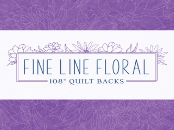 Fine Line Floral 108" QB